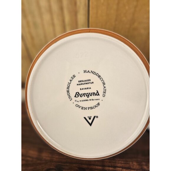 Vintage Goebel Burgund Serving Set - Picture 10 of 16